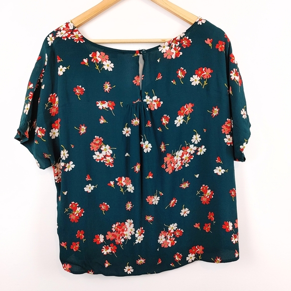 MADEWELL | SPRUCE BLOOMS RHYME TOP SIZE MEDIUM - Picture 8 of 9